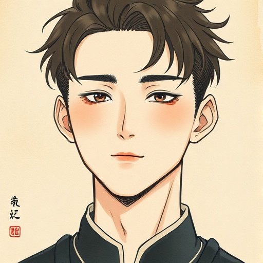 在线漫画番友 月下独酌